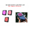 Dji Osmo Action 2 Filter Lens 3 Set - Red - Magenta - Pink Snorkel